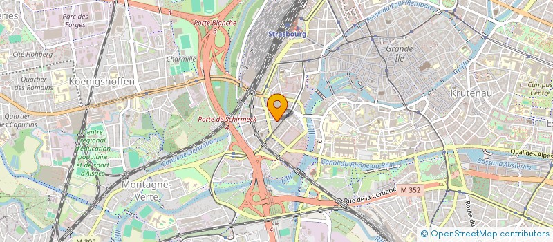 localisation de l'entreprise MONSIEUR MAHFUZ HUARKHIL à STRASBOURG