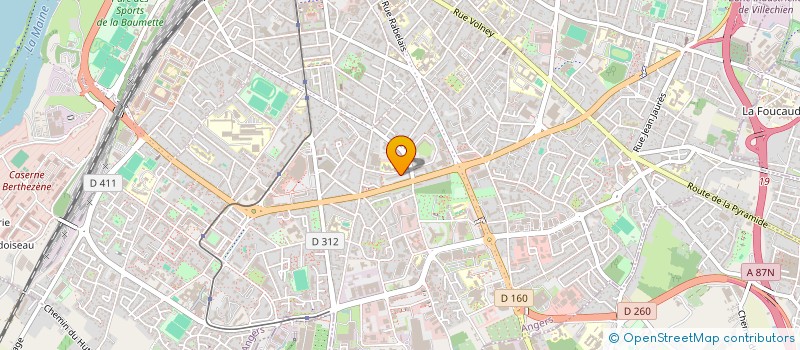 localisation de l'entreprise MONSIEUR MAHFUZ SAIED NURHUSSEIN à ANGERS