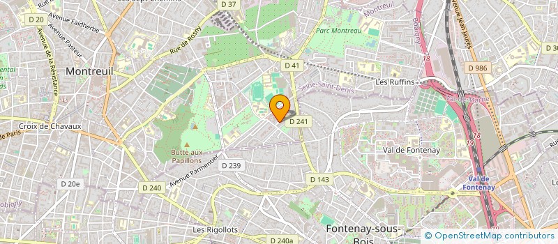 localisation de l'entreprise MONSIEUR MAHFUZUR CHOWDHURY à MONTREUIL
