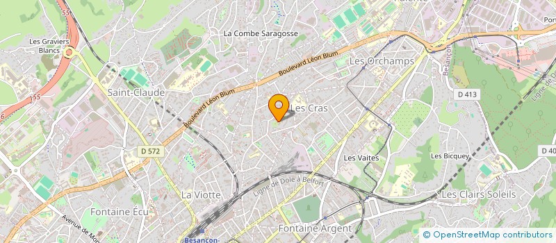 localisation de l'entreprise MONSIEUR MAHI OUKILI à BESANCON