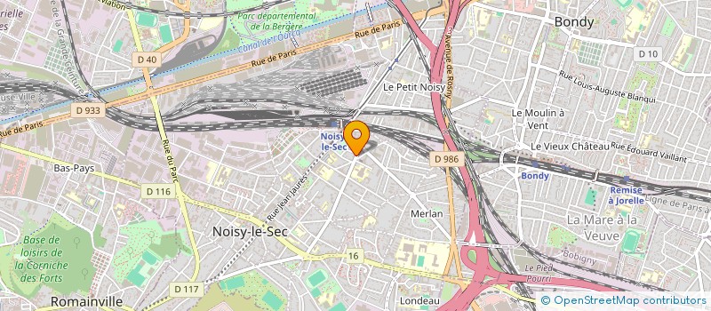 localisation de l'entreprise MONSIEUR MAHIDDINE KAHOUL  DRANCY