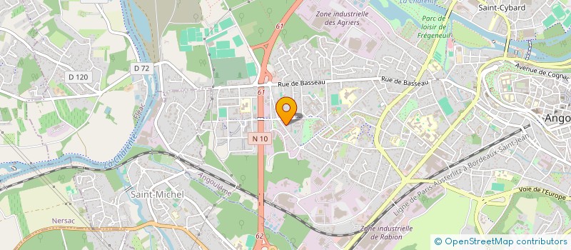 localisation de l'entreprise MONSIEUR MAHIDINE TAIBI à ANGOULEME