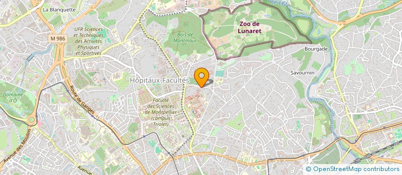 localisation de l'entreprise MONSIEUR MAHIEDDINE ABDELLAZIZ à MONTPELLIER