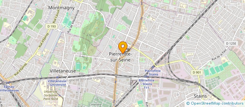 localisation de l'entreprise MONSIEUR MAHIEDDINE MAGUENNI à PIERREFITTE-SUR-SEINE