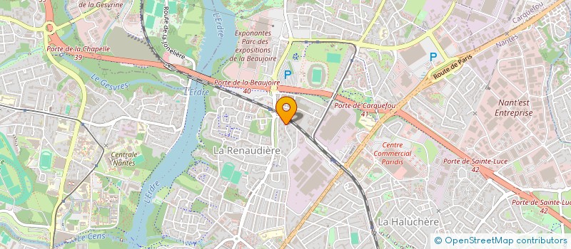 localisation de l'entreprise MONSIEUR MAHILY DIABY  NANTES