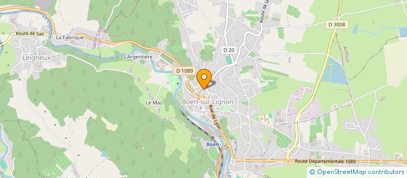 localisation de l'entreprise MONSIEUR MAHIR CELEN  BOEN-SUR-LIGNON