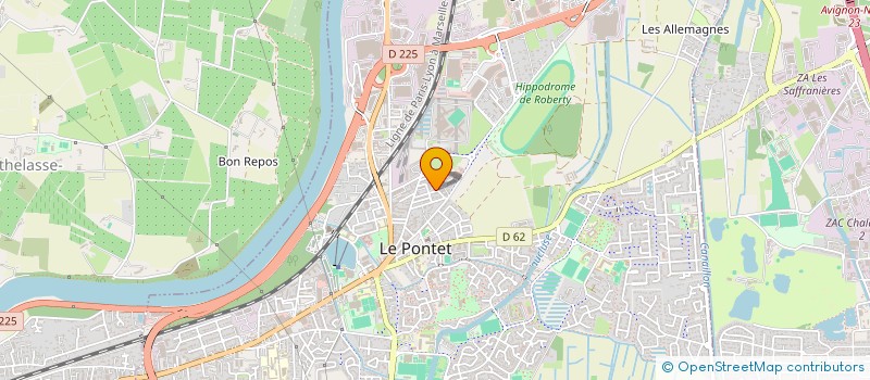 localisation de l'entreprise MONSIEUR MAHIR VUJIC à LE PONTET