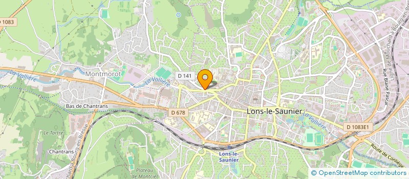 localisation de l'entreprise MONSIEUR MAHJOUB ASAIDI à LONS-LE-SAUNIER