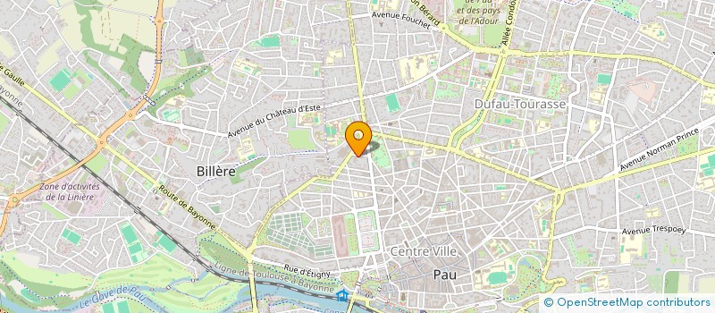 localisation de l'entreprise MONSIEUR MAHJOUB ENNANI à PAU