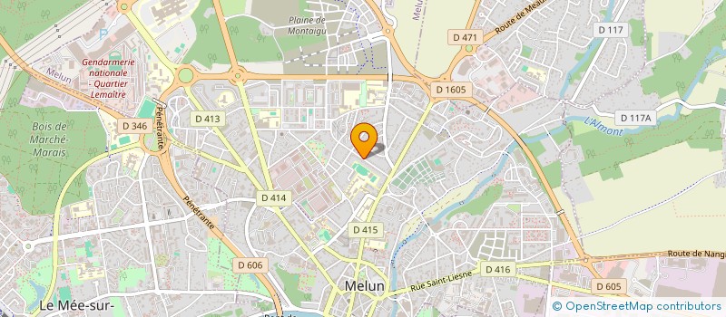 localisation de l'entreprise MONSIEUR MAHJOUB HANI à MELUN