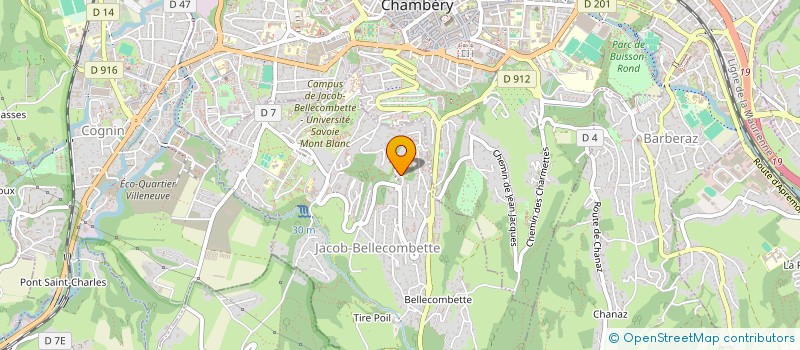 localisation de l'entreprise MONSIEUR MAHJOUB JAMAI  JACOB-BELLECOMBETTE