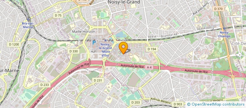 localisation de l'entreprise MONSIEUR MAHJOUB MOUHARRAM  NOISY-LE-GRAND