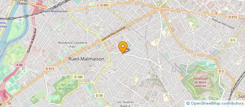 localisation de l'entreprise MONSIEUR MAHMAD HOSSEN ALLY à RUEIL-MALMAISON