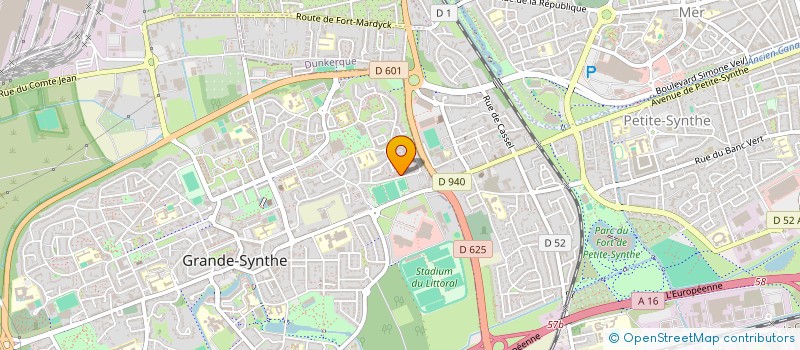 localisation de l'entreprise MONSIEUR MAHMAD STANIKZAI  GRANDE-SYNTHE