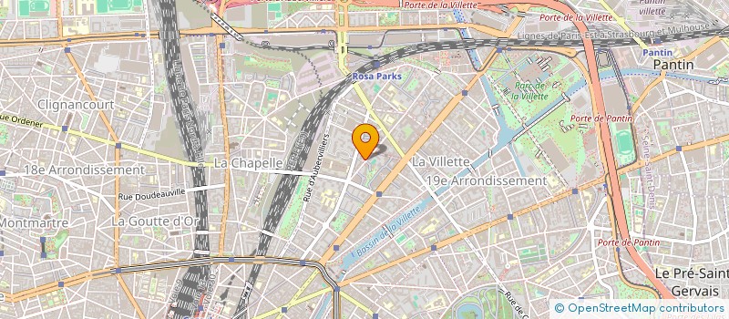 localisation de l'entreprise MONSIEUR MAHMADU SACKO  PARIS