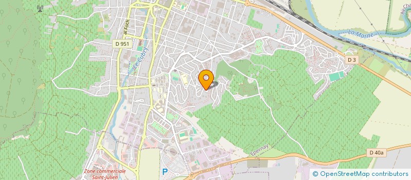 localisation de l'entreprise MONSIEUR MAHME KANTE  EPERNAY