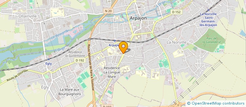 localisation de l'entreprise MONSIEUR MAHMOND DIAB  ARPAJON