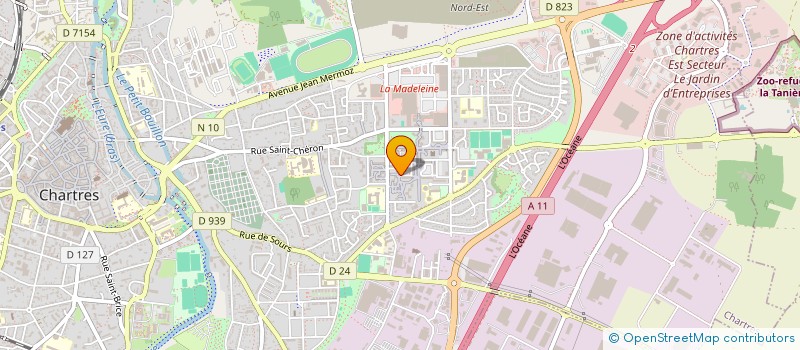 localisation de l'entreprise MONSIEUR MAHMOOD MUSTAFA à CHARTRES