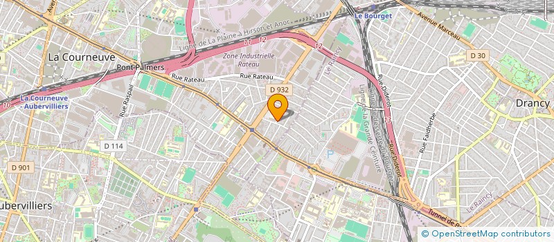 localisation de l'entreprise MONSIEUR MAHMOOD SATHI SHEIKH SAJID à LA COURNEUVE