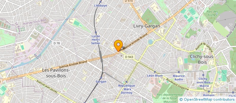 localisation de l'entreprise MONSIEUR MAHMOOD TAHIR  LIVRY-GARGAN