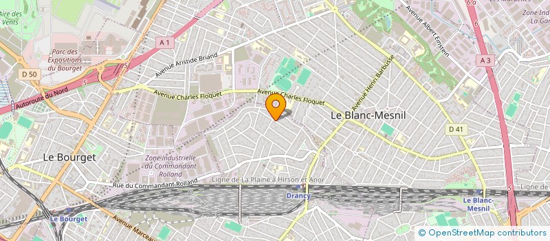 localisation de l'entreprise MONSIEUR MAHMOOD TARIQ  DRANCY