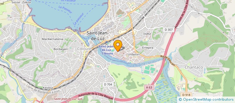 localisation de l'entreprise MONSIEUR MAHMOUD ABD ALWLI à SAINT-JEAN-DE-LUZ