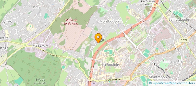 localisation de l'entreprise MONSIEUR MAHMOUD ABDELLI  BESANCON