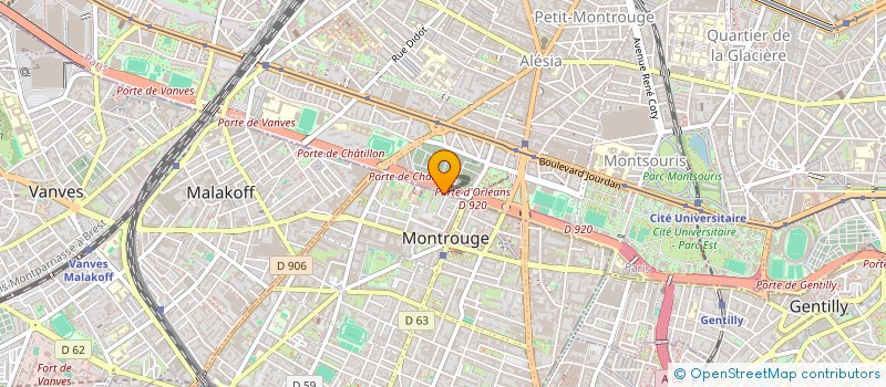 localisation de l'entreprise MONSIEUR MAHMOUD ABID à MONTROUGE