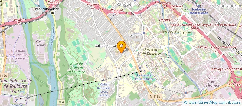 localisation de l'entreprise MONSIEUR MAHMOUD AHARMOUCH  TOULOUSE