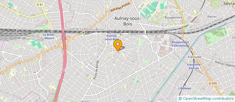 localisation de l'entreprise MONSIEUR MAHMOUD ALIOUCHE à AULNAY-SOUS-BOIS