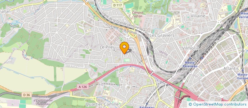 localisation de l'entreprise MONSIEUR MAHMOUD ALJANE  PALAISEAU