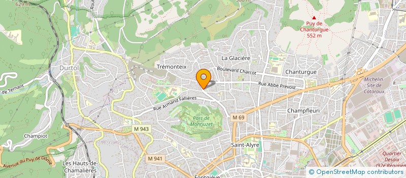 localisation de l'entreprise MONSIEUR MAHMOUD ALKHALEIFA  CLERMONT-FERRAND