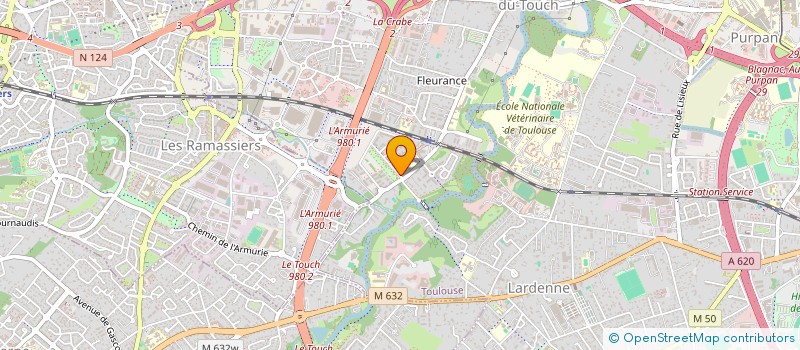 localisation de l'entreprise MONSIEUR MAHMOUD ALRAYYES  TOULOUSE