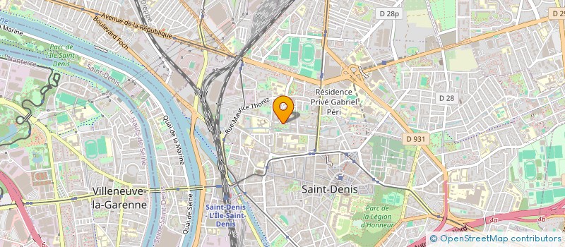 localisation de l'entreprise MONSIEUR MAHMOUD AMAROUCHE à SAINT-DENIS