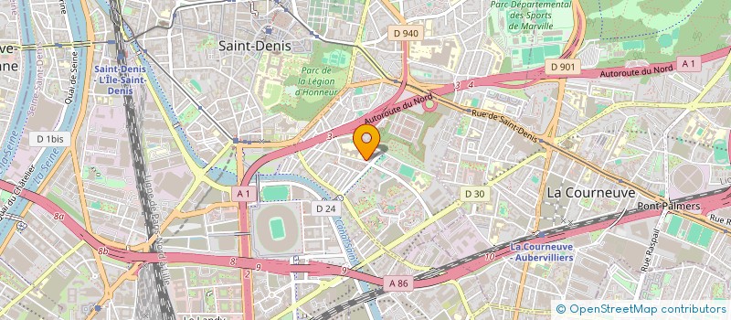 localisation de l'entreprise MONSIEUR MAHMOUD AMROUCHE  SAINT-DENIS