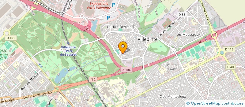 localisation de l'entreprise MONSIEUR MAHMOUD ARAFA à VILLEPINTE
