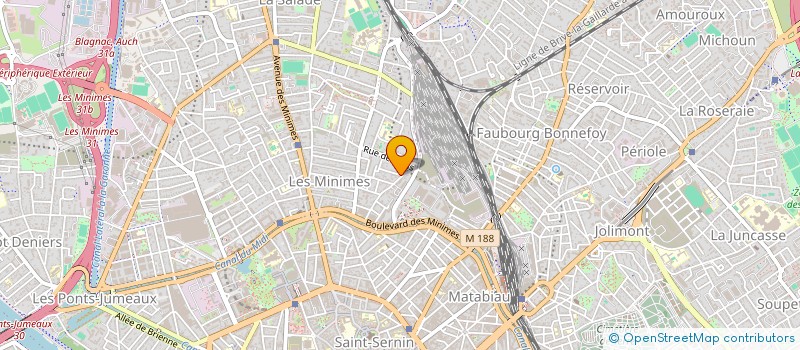 localisation de l'entreprise MONSIEUR MAHMOUD BELAGHA à TOULOUSE
