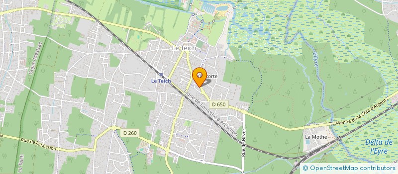 localisation de l'entreprise MONSIEUR MAHMOUD BELARBI  LE TEICH