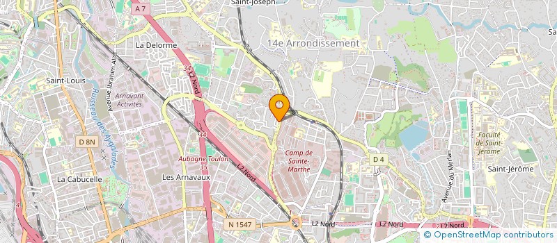 localisation de l'entreprise MONSIEUR MAHMOUD BEN ABDALLAH à MARSEILLE