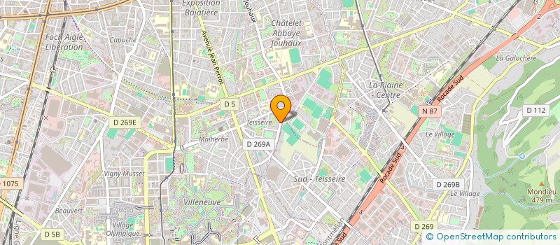 localisation de l'entreprise MONSIEUR MAHMOUD BENNADJI  GRENOBLE