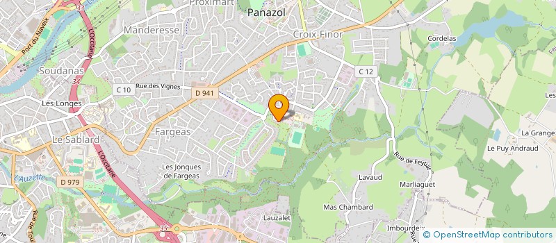 localisation de l'entreprise MONSIEUR MAHMOUD BLIL à PANAZOL