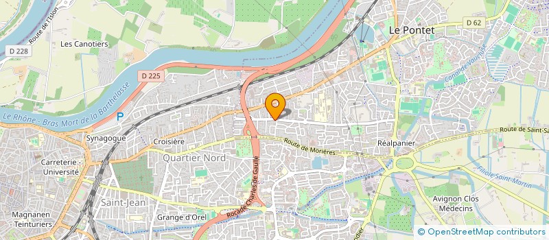 localisation de l'entreprise MONSIEUR MAHMOUD BOULAHROUF  LE PONTET