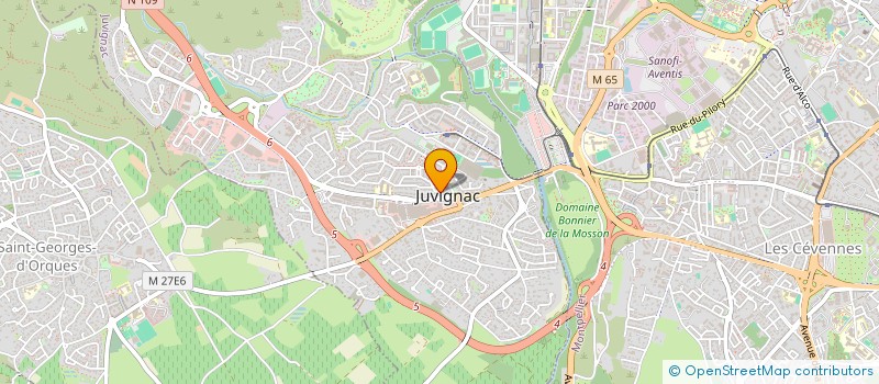 localisation de l'entreprise MONSIEUR MAHMOUD BOUNASSER  GIGEAN