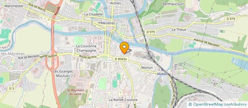 localisation de l'entreprise MONSIEUR MAHMOUD BOUZIDI à CHARLEVILLE-MEZIERES