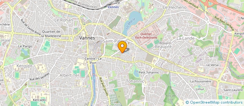 localisation de l'entreprise MONSIEUR MAHMOUD DAWOUD  VANNES