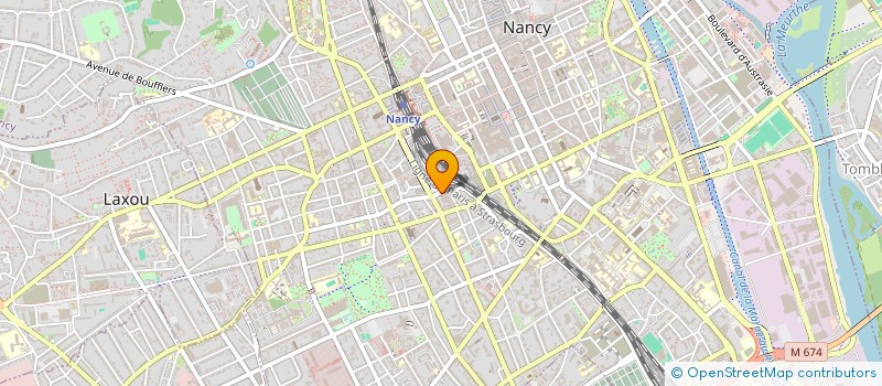 localisation de l'entreprise MONSIEUR MAHMOUD EL HAJJ MOHAMMED  NANCY