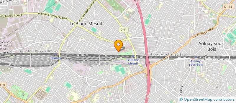 localisation de l'entreprise MONSIEUR MAHMOUD ELSHAER  LE BLANC-MESNIL