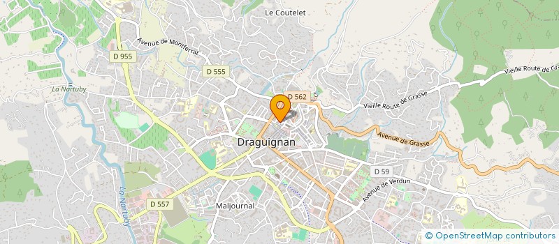 localisation de l'entreprise MONSIEUR MAHMOUD HAMDI  DRAGUIGNAN