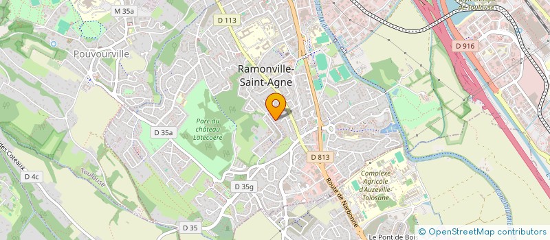 localisation de l'entreprise MONSIEUR MAHMOUD HANED à RAMONVILLE-SAINT-AGNE