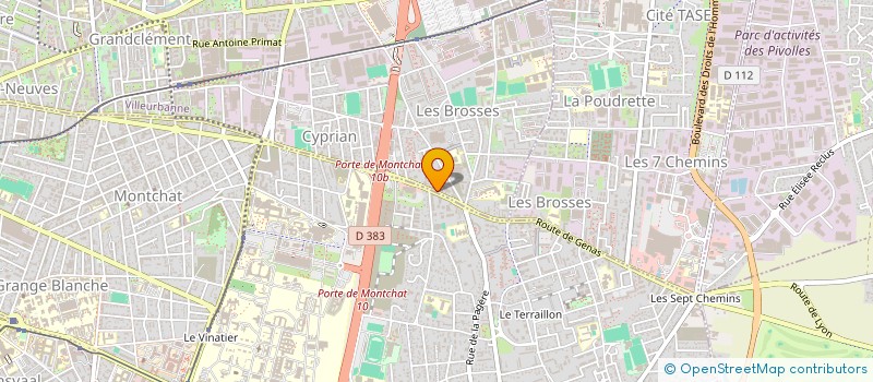 localisation de l'entreprise MONSIEUR MAHMOUD HASSAN  VILLEURBANNE